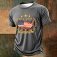 thumbnail image 3 of WAYUTE Men's 250th Anniversary USA Shirt National Flag Colors Patriotic Commemorative Graphic Crewneck Tee Casual Independence Day T Shirts, 3 of 3