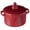 Red, variant on Better Homes & Gardens White Embossed Tree Stoneware Cocotte with Lid, 16 oz