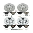 thumbnail image 3 of PowerStop Front and Rear Z23 Evolution Sport Carbon-Fiber Ceramic Brake Pad and Drilled & Slotted Rotor Kit Fits: BMW Select Models K5439, 3 of 10