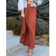 thumbnail image 2 of Doublju Women's Smocked Waist Band Maxi Skirt, 2 of 3