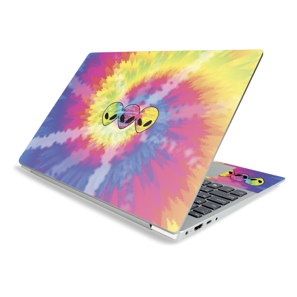 Rainbow Tie Dye Wolf Laptop Macbook Computer Vinyl Decal Sticker Car Bumper Dec