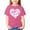 C Pink, variant on ITSAME Anti-Bullying T-Shirt for Girls, Short Sleeve Crewneck Fashion Print Kids Lightweight Casual Shirts Pink Size 7-8T