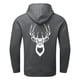 thumbnail image 2 of Gibobby Camisetas casuales con capucha para hombre de manga corta de color liso(Gris,M), 2 of 5