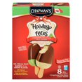 thumbnail image 4 of Chapman's Holiday Moments Gingerbread & Mint Ice Cream Bars in a Box, 8 x 55mL, 4 of 10
