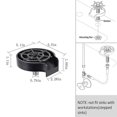 thumbnail image 4 of Washer Bar Glass Rinser Automatic Cup Kitchen Tools & Gadgets Specialty Tools Coffee Pitcher Wash Cup Tool Kitchen, 4 of 5
