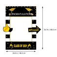 thumbnail image 2 of 1 Pc 2021 Graduation Fête Cadre Photo Selfie Cadre Fun Photo Prop (Couleur Assortie), 2 of 8