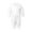 Off White Cotton, variant on pureborn Baby Boys Baptism Romper Cotton Long Sleeve Christening Jumpsuit For Infant Boy Baptism Outfit White Newborn