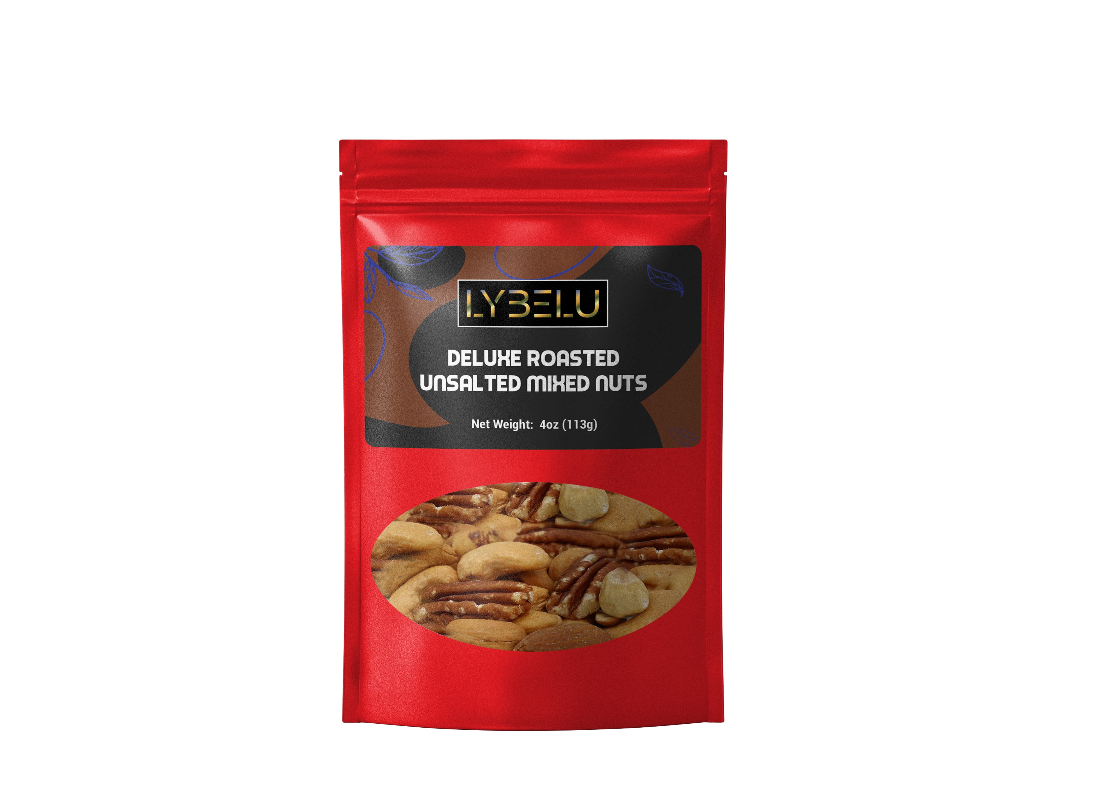 Deluxe Roasted Unsalted Mixed Nuts 4oz