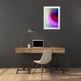 thumbnail image 3 of Taylor, Douglas 13x18 White Modern Wood Framed Museum Art Print Titled - Listening to Color I, 3 of 4