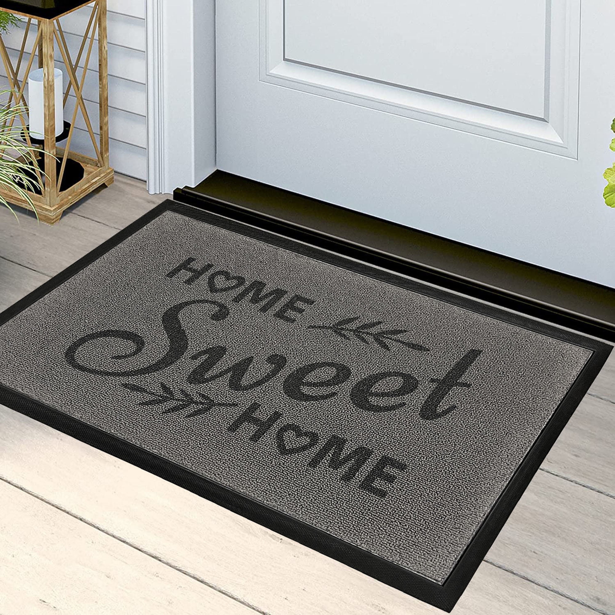 AOAOPQ 1 Welcome Mat Indoor for Front Door Mat Outdoor Large 24x 36 Rug for  Outside Home Entry cute Shoes Door Entryway Rug Non Slip Entr