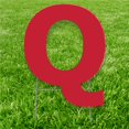 thumbnail image 1 of Advanced Graphics 3259 20 x 15 in. Letter Q Yard Sign, Red, 1 of 1