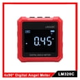 thumbnail image 2 of Digital Angel Meter Relative & Absolute Angle Measurement 3 Side Magnetic Electronic Goniometer ,Compact Design, 2 of 7