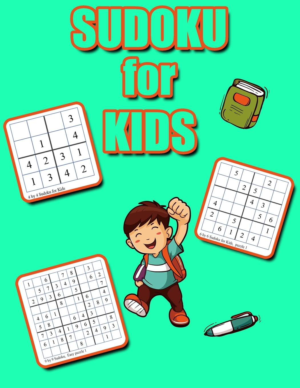 sudoku for kids 4x4 6x6 9x9 puzzle grids easy fun kids