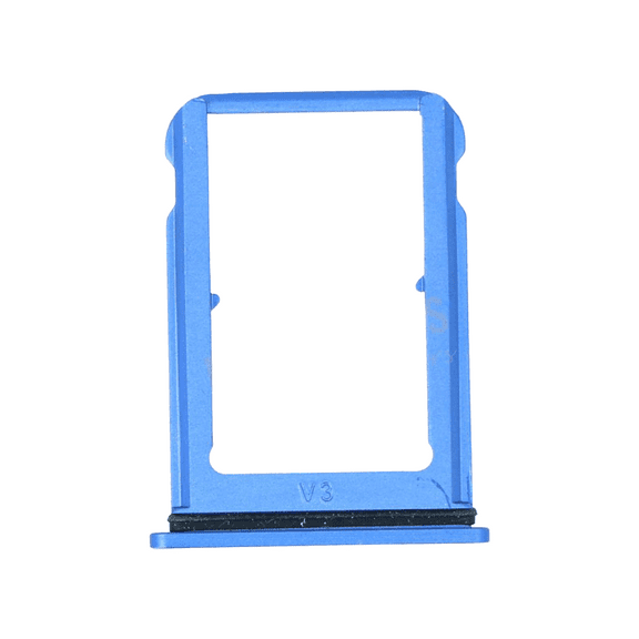 Replacement Dual Sim Card Tray Compatible For Xiaomi Mi 9 SE (Blue)