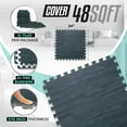 thumbnail image 6 of Yes4All 12 pcs Interlocking Exercise Foam Mats, Cover 48 SQFT, 7/16 inch, Countryside Flagstone Color, 6 of 7