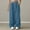 Blue, variant on Olyvenn Corduroy Pants for Women Wide Leg Lightweight Drawstring Soft Pant Casual Loose Fit Comfy Trousers with Pockets 2025 Dark Blue S
