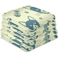thumbnail image 3 of GZHJMY Dog Kitchen Dish Towel Set of 4, Super Absorbent Soft Drying Cloth Tea Bar Towels, 28"x 18", 3 of 6