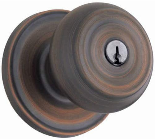 WEISER Lock GA531 P 15 SMTK4 MS 6LR1 Phoenix Entry Knob Satin Nickel