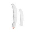 thumbnail image 1 of Universal Bike Mudguard Set Bicycle Front Rear bike retractable mudguard ABS Plastic Mud Fender with Taillight, White, 1 of 6