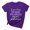 Purple, variant on Aayomet Cute Tops For Women Womens Round Neck Oversized Tshirts Loose Casual Summer Shirts Junior Tops Boyfriend Graphic Tees,Purple M