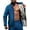 Blue, variant on RDX Sauna Suit Weight Loss, Full Body Sweat Heat Suit, Anti Rip Long Sleeves Tracksuit, Boxing MMA Slimming Gym Fitness Running Workout Zipper Jacket, Top Trouser Set Men Women