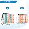 thumbnail image 4 of FORMRS 13-13.3 inch Laptop Sleeve Case Soft Carrying Quilted Computer Bag Cover, Simple Nautical Pattern, 4 of 7