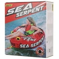 thumbnail image 4 of Seachoice Inflatable Waterskiing Towable Tube with Durable Handles and Zippered Valve Cover, 1-Person, 50x48 Inches, 4 of 4