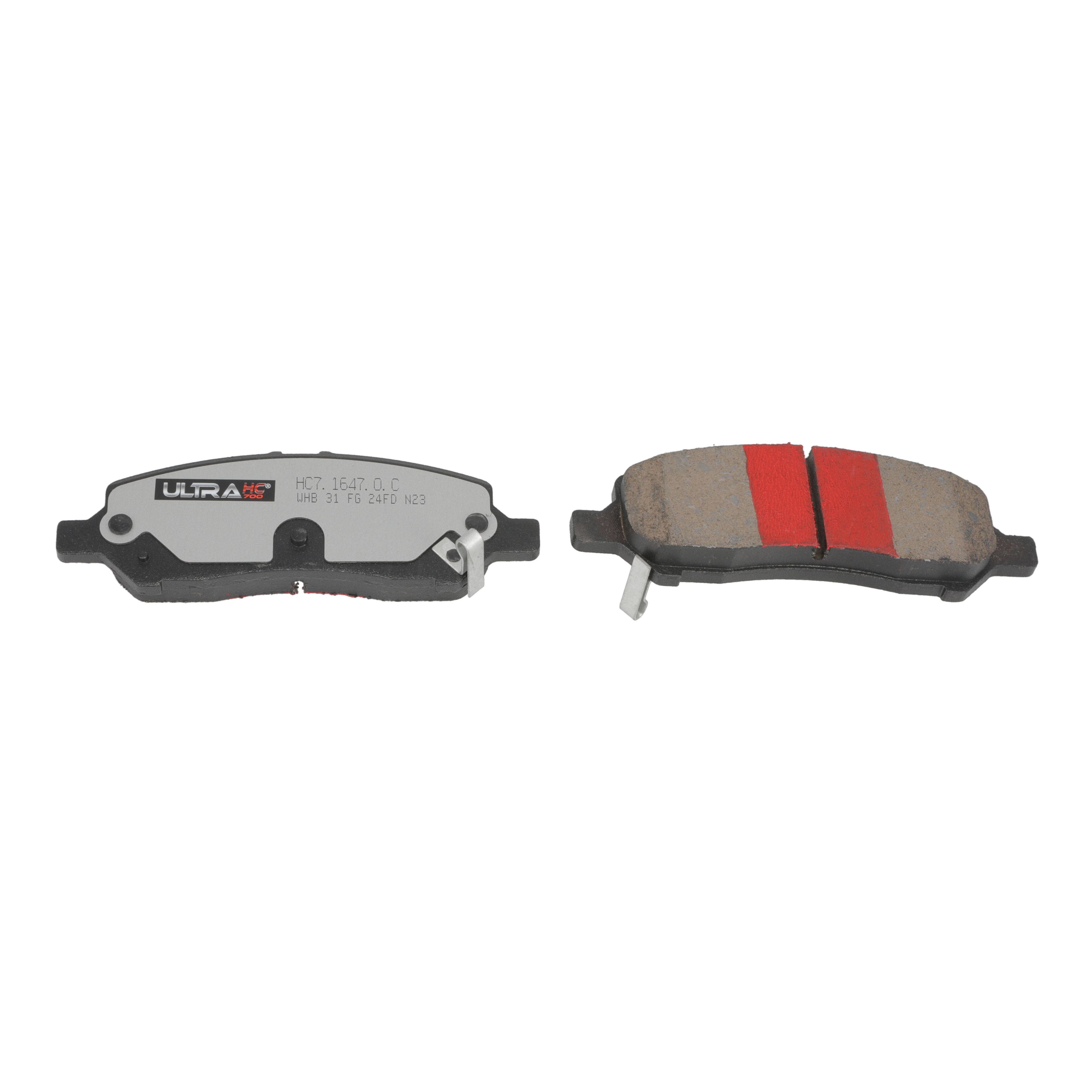 UltraHC 700 Brake Pad Set, Rear HC7.1647.0.C, Dodge Dart 2016-2013