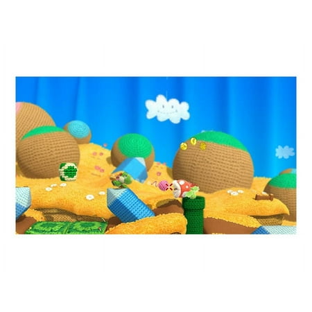 Yoshi's Woolly World + Pink Yarn Yoshi Amiibo (Wii U) with Bonus $15 Wal-Mart Gift Card