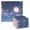 Sky with Clouds and Full Moon, variant on Haosy 6 Packs Kitchen Dish Towels Soft Absorbent Traditional Mexican Pattern Frame Dish Cloths 11"x11"