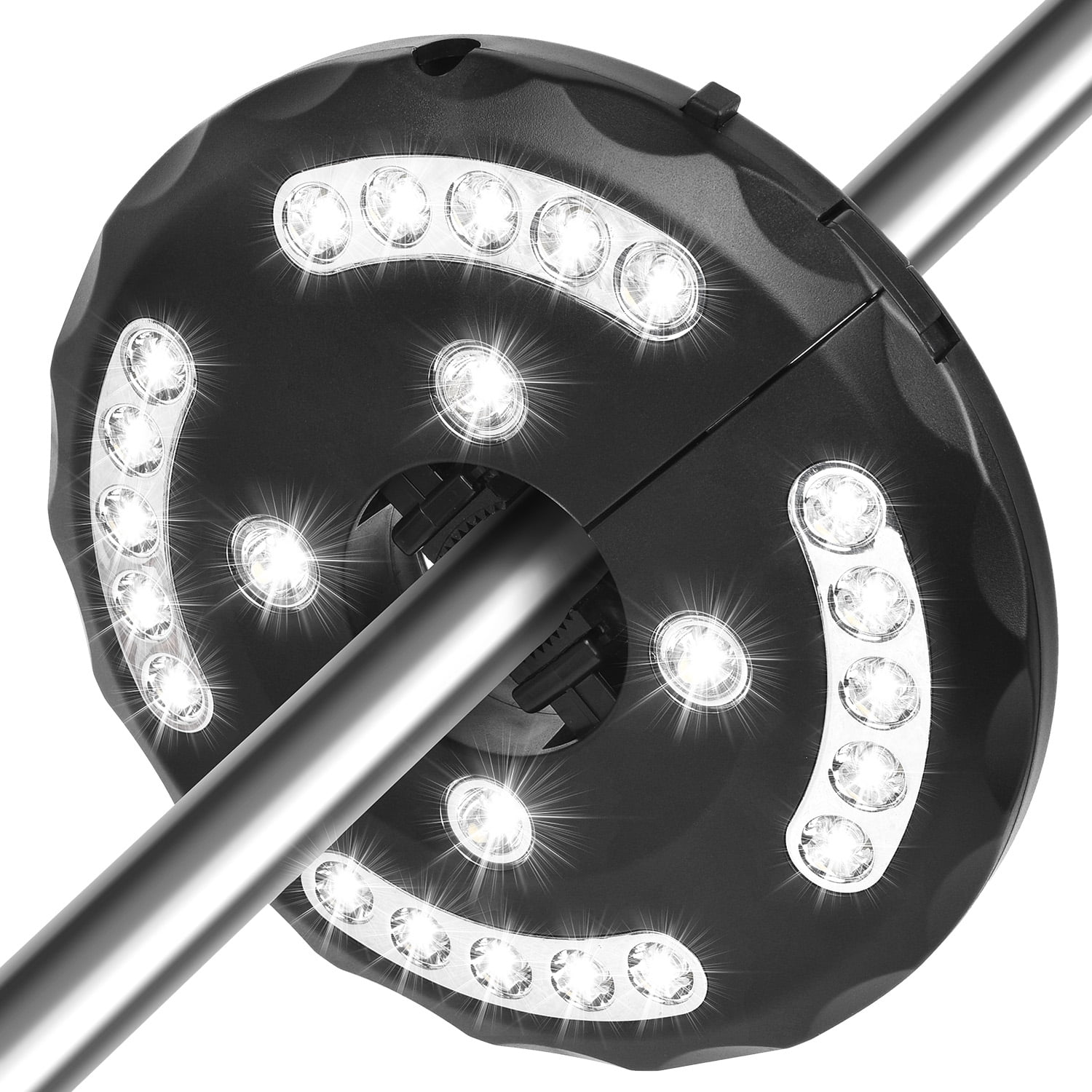 Patio Umbrella Light 3 Brightness Modes Cordless 24 LED Lights at 200