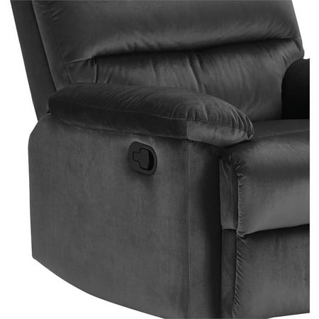 Click Decor - Recliner - Dark Gray