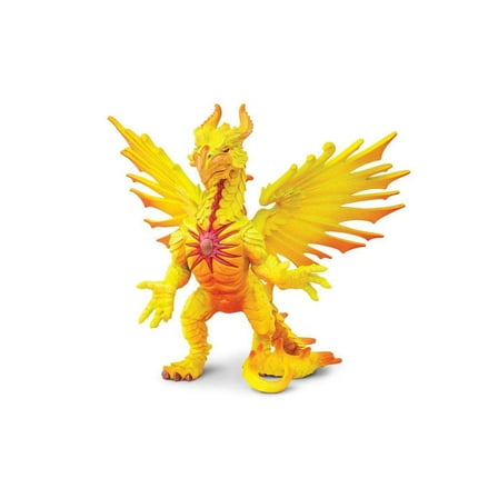 Safari Ltd. Sun Dragon Figurine - Detailed 6" Model Figure - Fantasy Toy for Boys, Girls & Kids Ages 4 