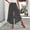 Black, variant on Women's Polka Dots Flowy Palazzo Pants High Waisted Ruffle Wide Leg Cropped Trousers Summer Streetwear L