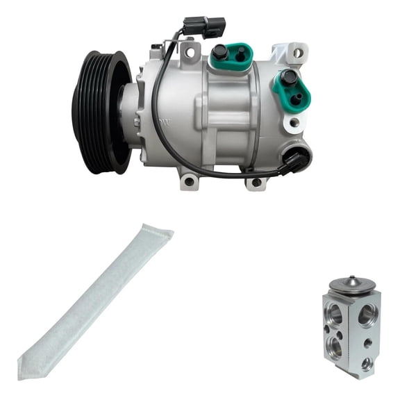 RYC New Automotive Air Conditioning Compressor and Clutch Kit KT EG11N (Fits Kia Rio 1.6L 2012-2013)