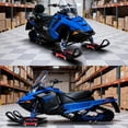 thumbnail image 5 of Ktaxon Snowmobile Dolly, 3 PCS 1500 LBS Capacity with 3”PUSwivel Casters for Smooth Moving & Scratch-Free Ski Protection, Red, 5 of 7