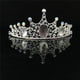 thumbnail image 2 of Tiara Diadema Boda Novia Cristal Diamante Cabello Fiesta Zulema corona de la princesa de la boda, 2 of 8
