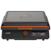 Blackstone E-Series Griddle, 17 Inch Single-Burner Electric Flat Top Grill with Hood, Black
