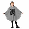 thumbnail image 3 of Zylarhe Girls Halloween Jumpsuits Dance Stage Performance Party Outfit Playful Home Wear for Toddlers Grey 5-6 Years, 3 of 8