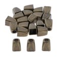 thumbnail image 3 of 20pcs Cierre De Cremallera De Metal Tapones De Campana Sin Tapa Cierre De Cable Extremo Bronce Sunnimix Extremo de tope de bloqueo de cable, 3 of 7