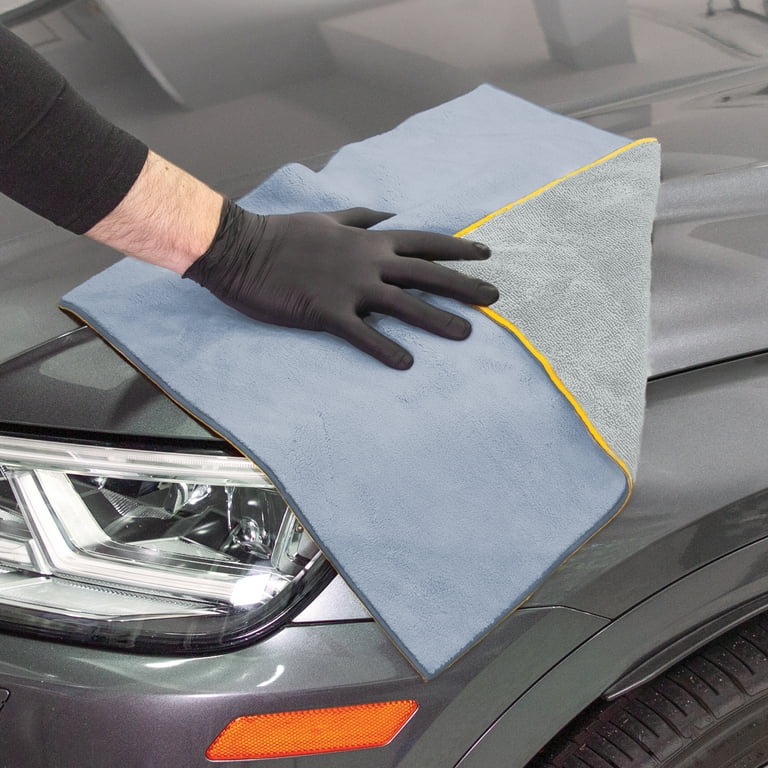 Platinum Series Microfiber Detailing Towels 18x18 2 Pack - Dual