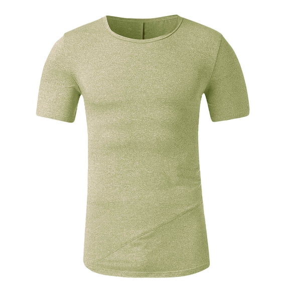 EQWLJWE Men's Unisex Cotton T-Shirt Fashion Men's Summer Slim Casual Zipper Fit Patchwork Short Sleeve Tops Blouse