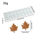 thumbnail image 2 of 3D Leaf Lace Embossing Mat Silicone For Baking Chocolate Fondant Candy Candle DIY Desserts Tools, 2 of 3