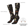 thumbnail image 5 of Knee High Socks for Men and Women, Funny Skateboard Skull Althletic Compression Socks, Support Long Tube Socks for Outdoor Sport, Calf Socks, High Stockings for Women Men, 5 of 7