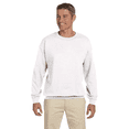 thumbnail image 5 of Gildan Crewneck Sweatshirt for Men, Casual Long Sleeve Sweatshirt, 50/50 Cotton/polyester, White, 4XL, 5 of 6