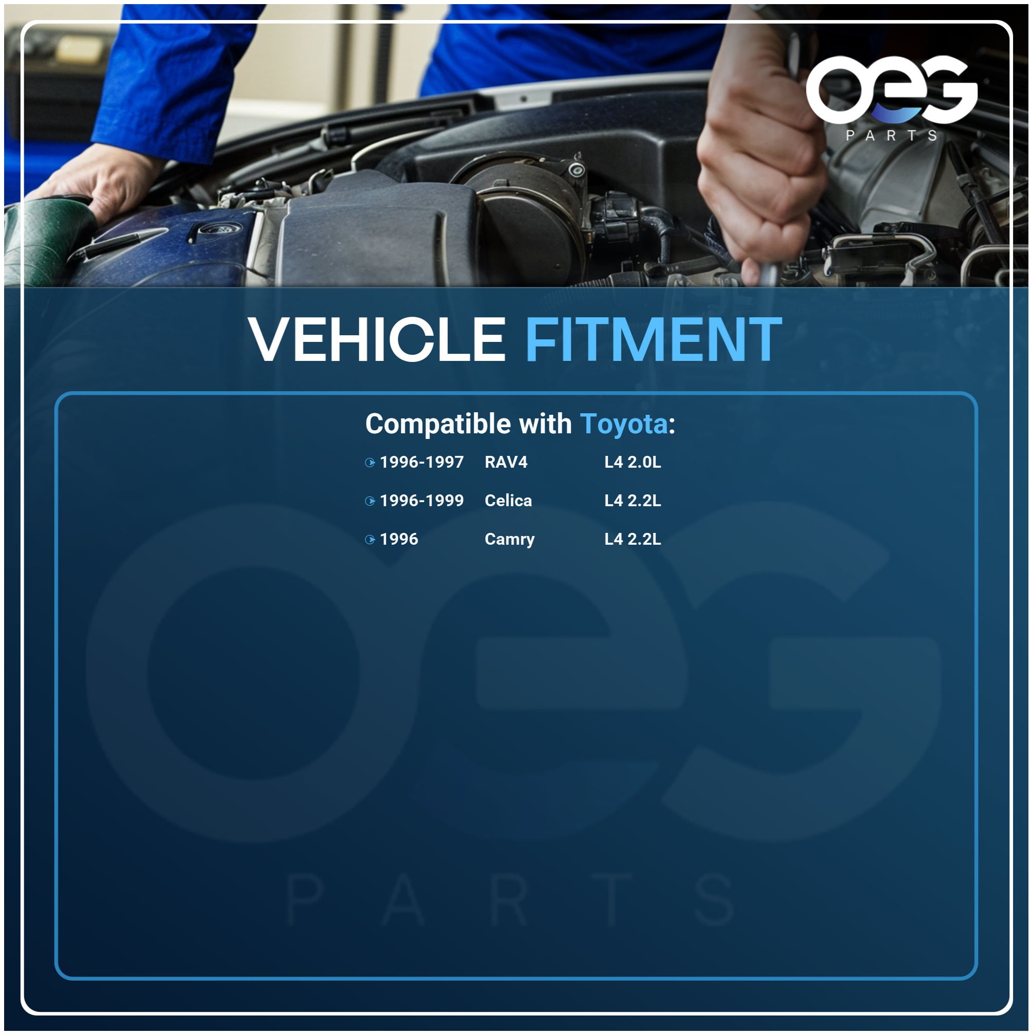 OEG Parts New Distributor Replacement For 1996 1997 1998 1999 Toyota Camry Celica RAV4 2 Pin Plug 19100-74230