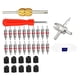 thumbnail image 4 of Kit de extracción de núcleo de válvula (33 unidades) para reparación de neumáticos, herramienta de instalación para bicicletas y coches., 4 of 9