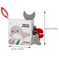 thumbnail image 2 of Baby Marine Animal Cloth Book Animal Cognition Book Toy Educational Toy, 2 of 8