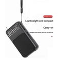 thumbnail image 2 of Portable Pocket AM FM Radio 2 Band Stereo Radio Operated Telescopic Antenna Radio with 3.5mm Headphone Jack, 2 of 5