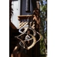 thumbnail image 5 of Cosmix Chrome single Crystal Wind Spinner - 11 inch, 5 of 6
